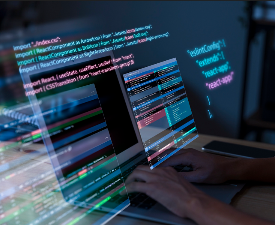 Modern developer workspace